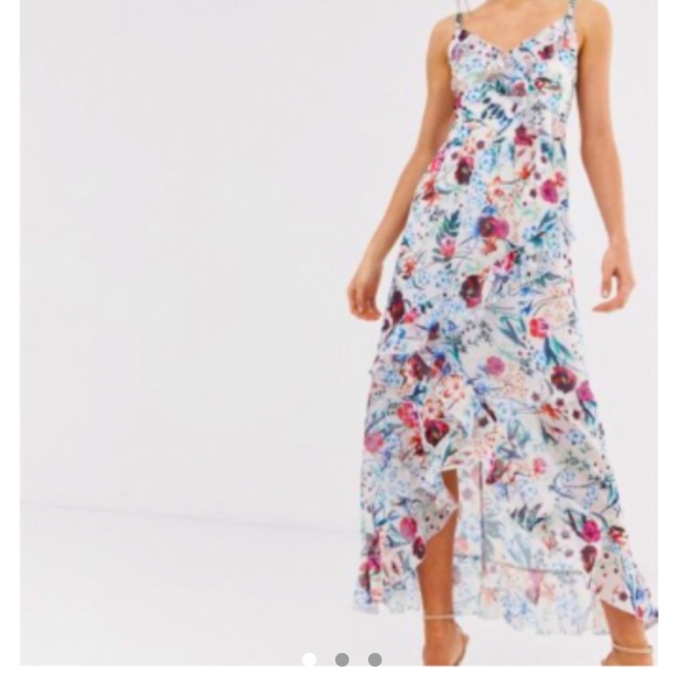 ASOS High Low Floral Dress
